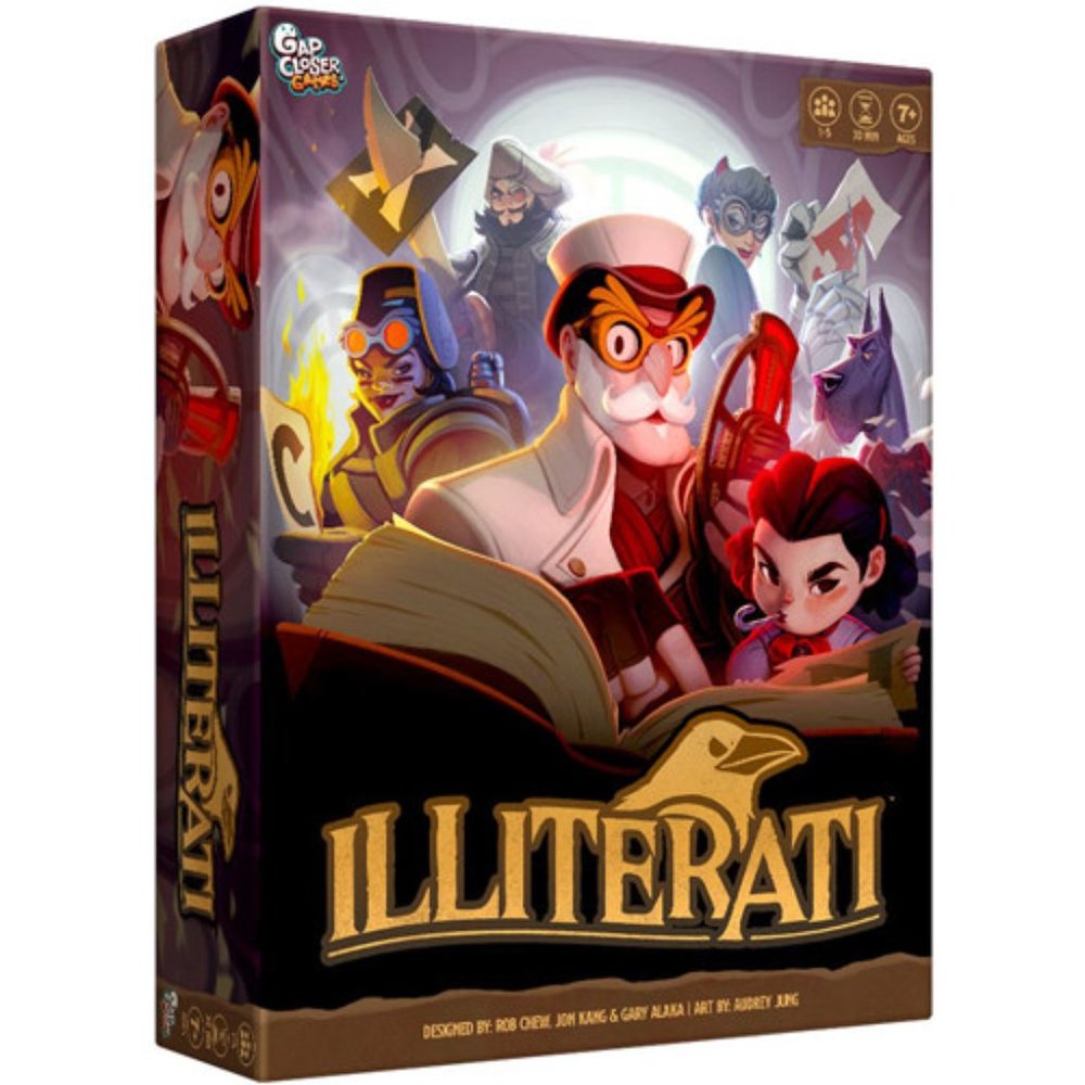 Illilterati board game